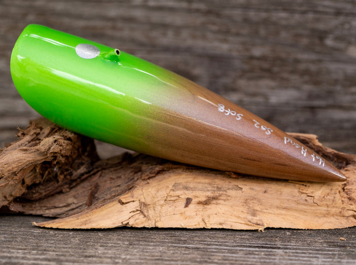 Large Signature - Green Hot Head with UV