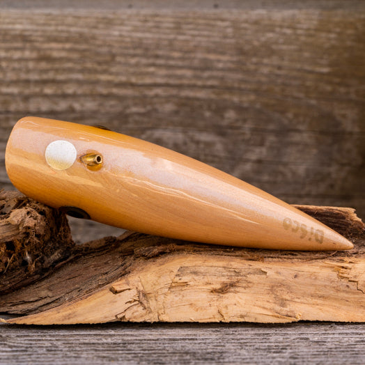 Medium Signature - Gold Back Wood Grain with UV