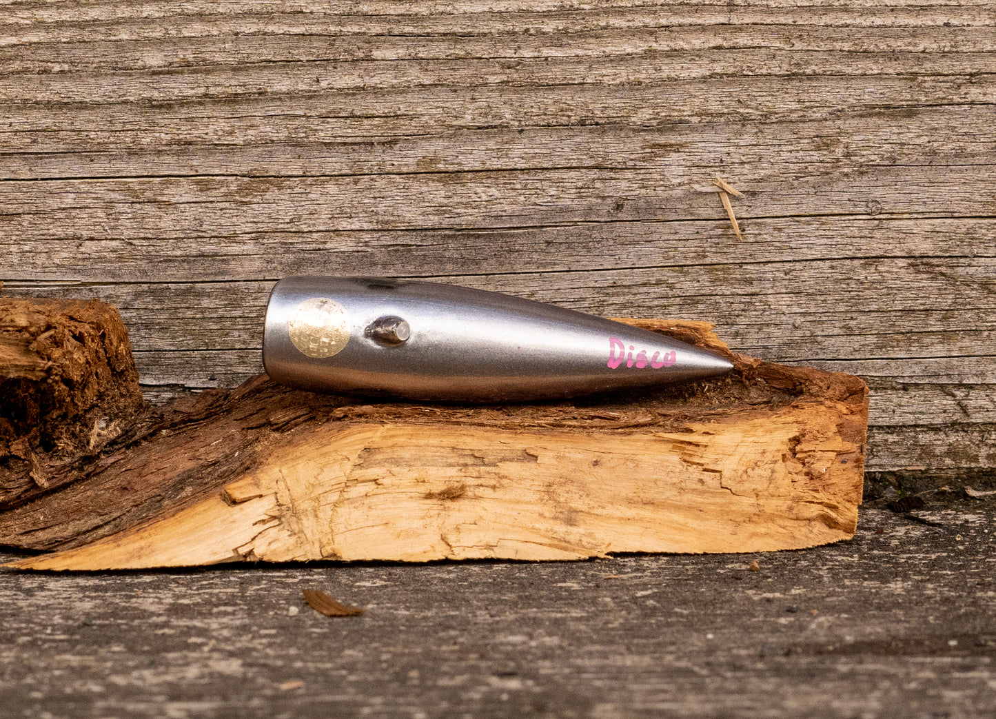 3.25 inch Custom - Purple scale and back with UV spots and GLO