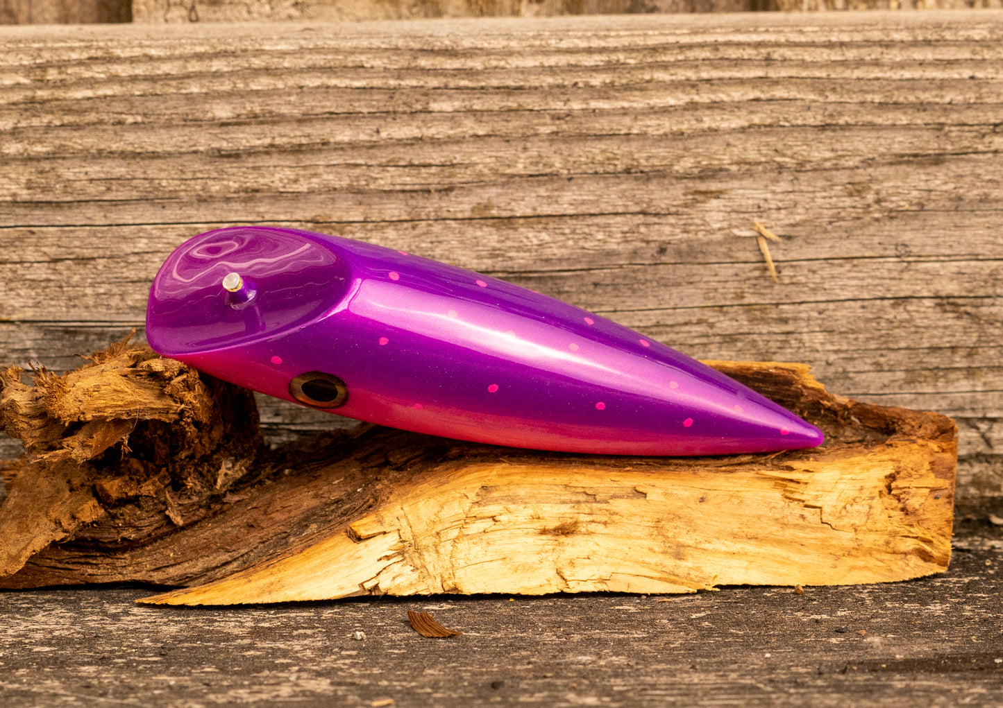 Medium Signature - Purple and Pink with spots and UV