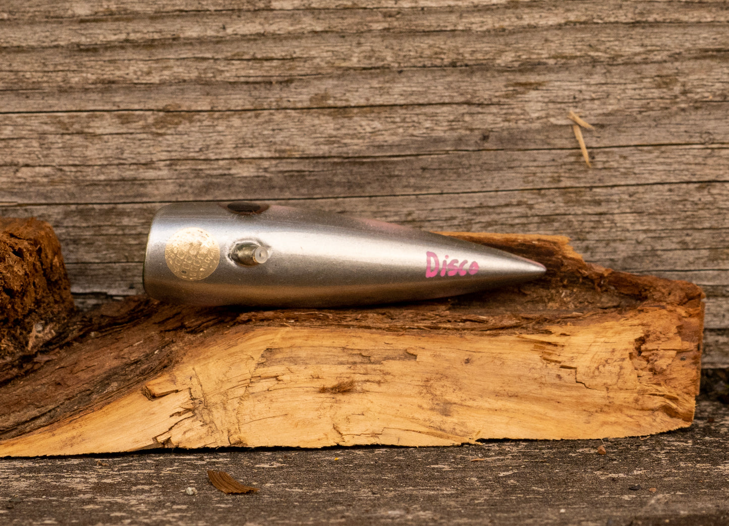 Custom 3.25 inch - Green scale and back with pink spots with GLO/UV