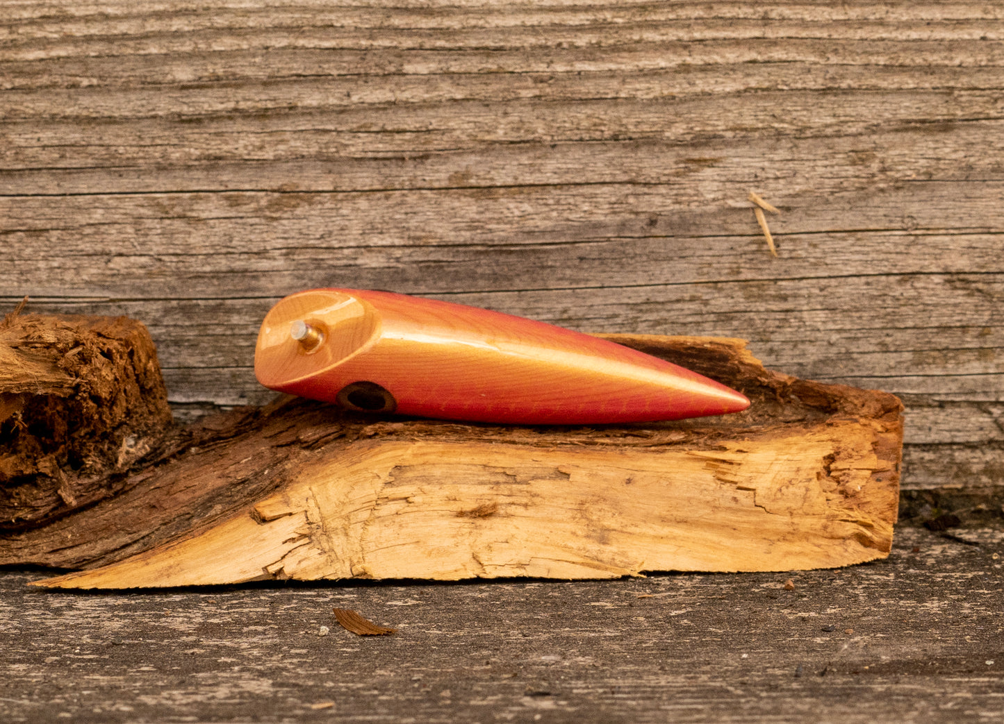 3.5 inch Custom - Gold back with pink scale with UV