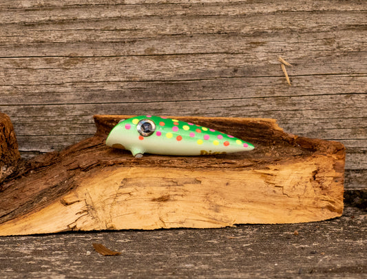 Extra Small Signture - Green back with UV dots