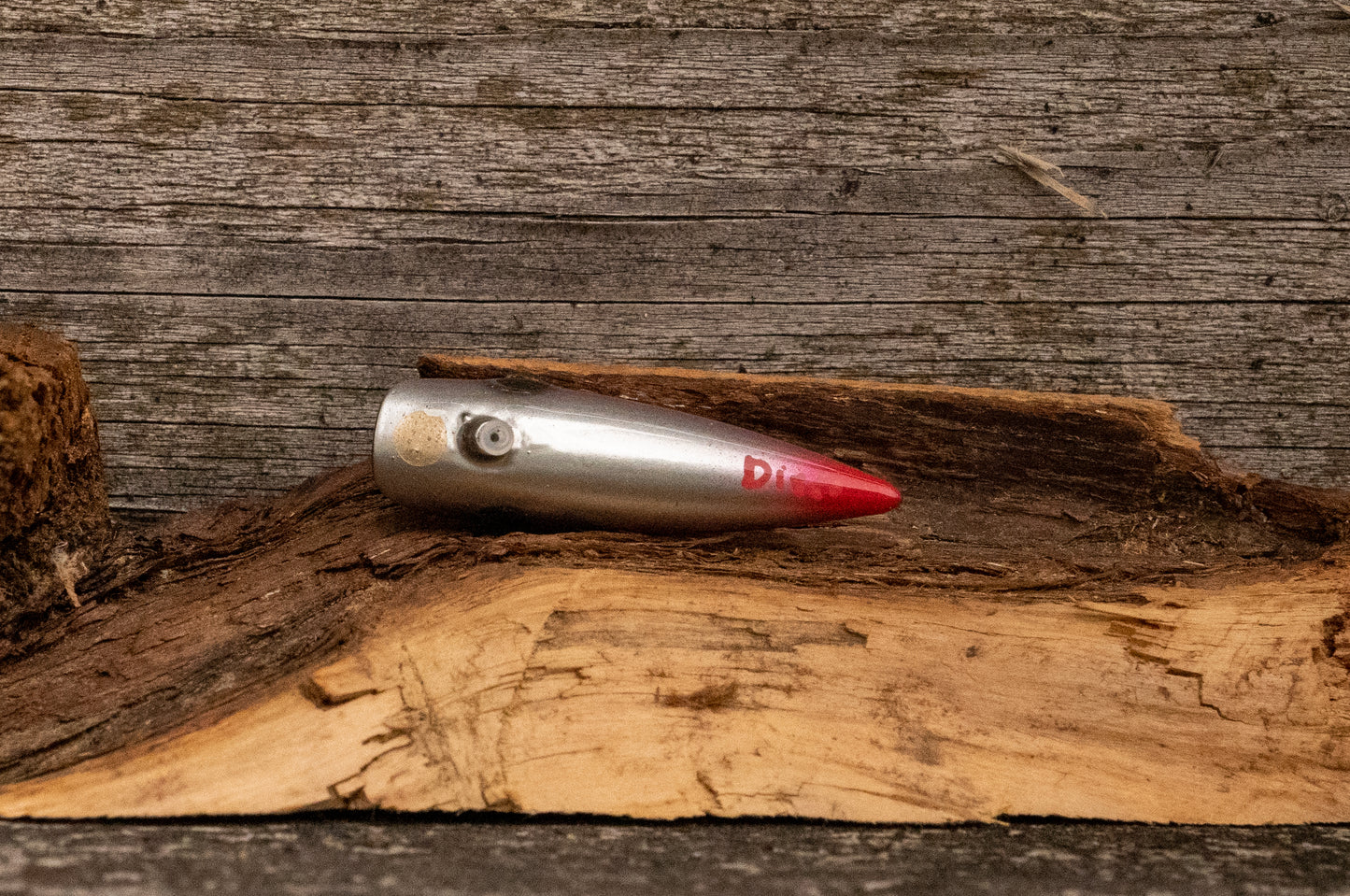 Custom 1.5 inch - Green scale with pink stripe and red tail with UV