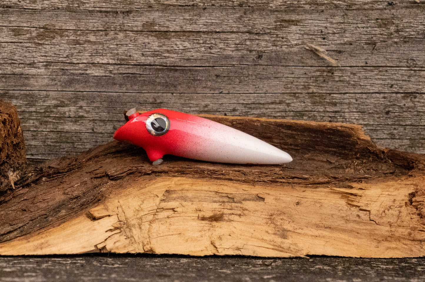 Extra Small Signature - Red head white body with UV