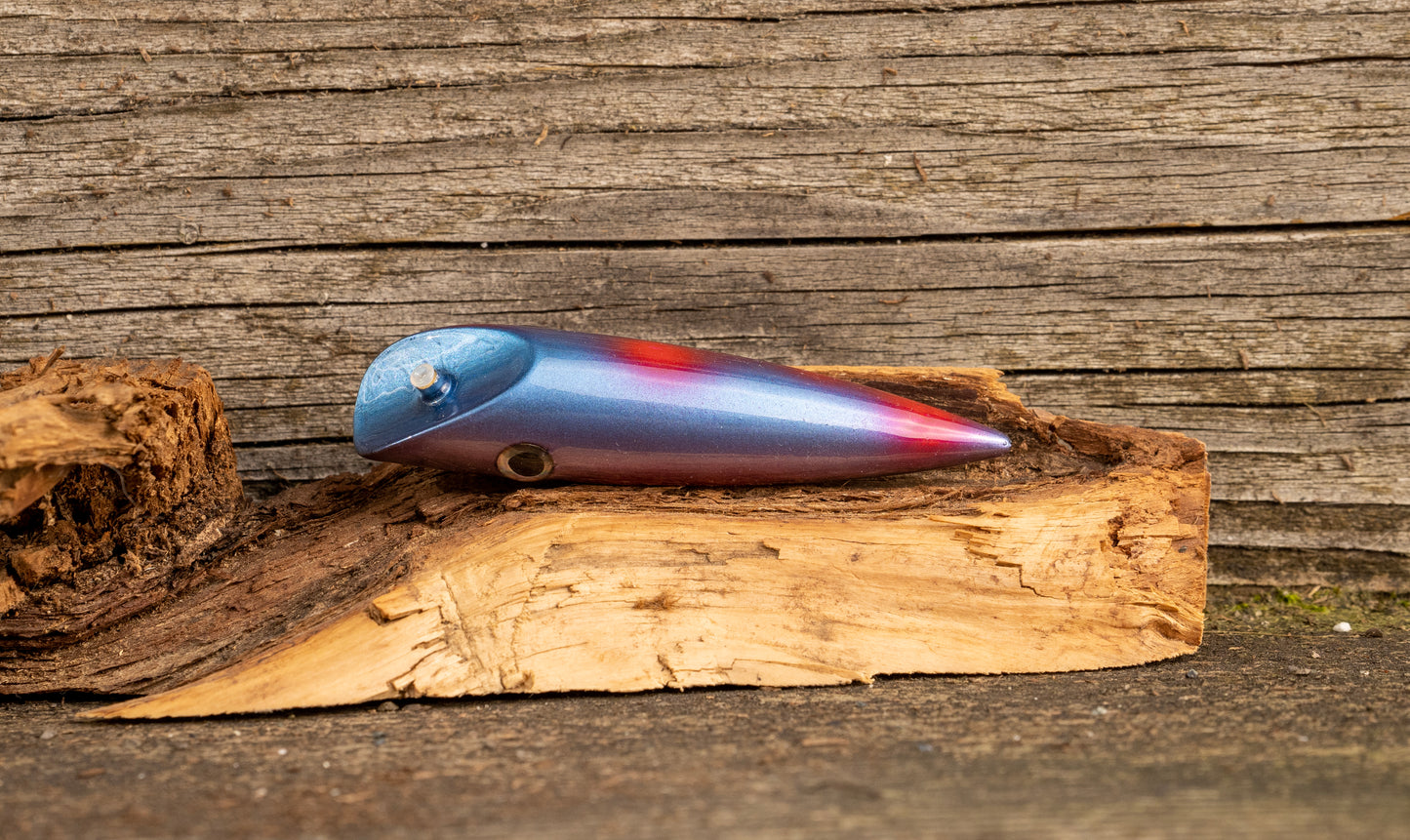 Small Signature - Blue back over metallic base and wounds with UV